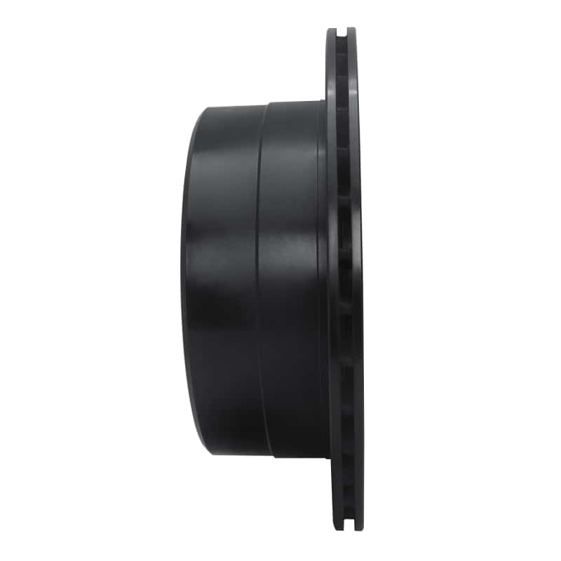 R1 Concepts — R1 1993-1997 Lexus LX450 Rear Left Drilled & Slotted Black Brake Rotor
R1 Brake Rotor Drill - view 3