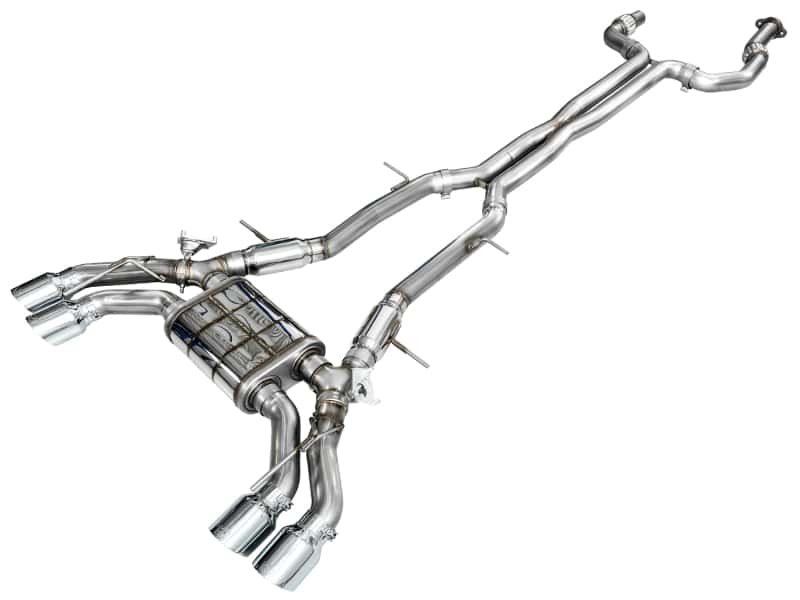 AWE Tuning — AWE Tuning 2021+ Cadillac CT4-V Blackwing SwitchPath Exhaust - Chrome Silver Tips
CT4V BW-Silver Tips - view 1