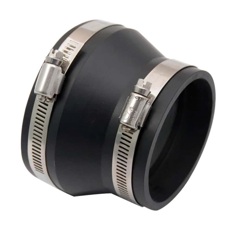 Spectre — Spectre Coupler/Reducer 4in. to 3in. (PVC) - Black - view 1