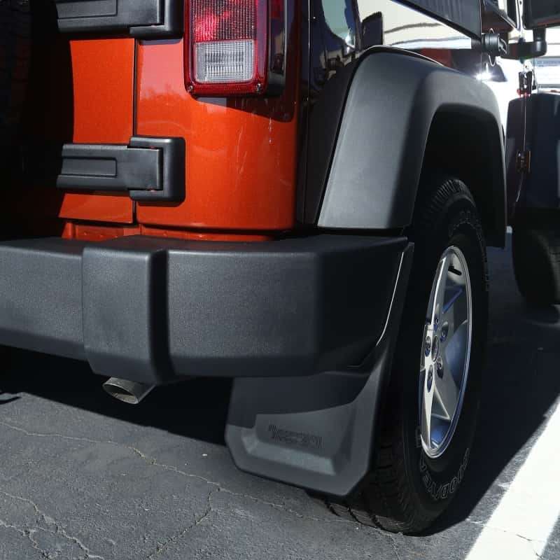Rugged Ridge — Rugged Ridge Splash Guard Kit Rear 07-18 Jeep Wrangler JK
OFFROAD_EXTERIOR
Mud Flap - view 3