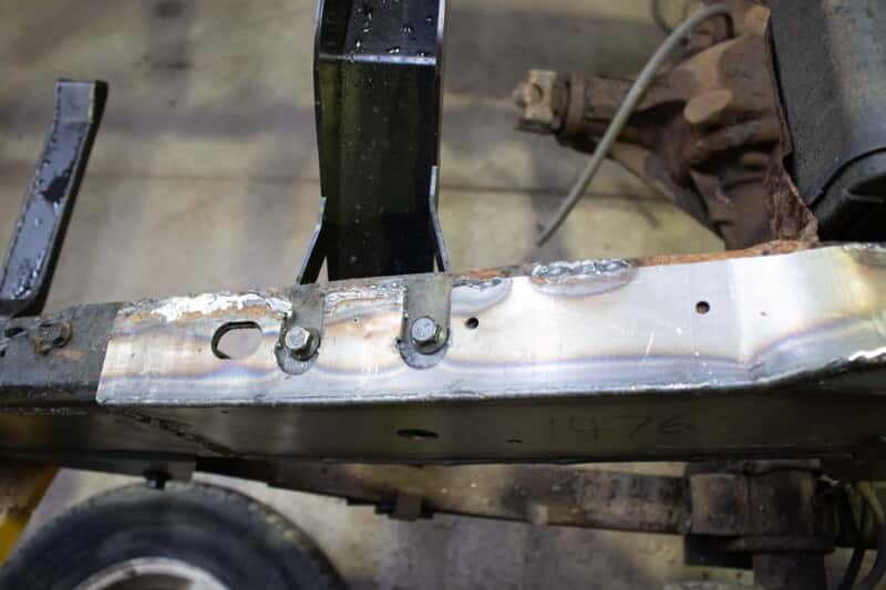 RustBuster — Rustbuster Over Axle Frame Section Right Side - view 6