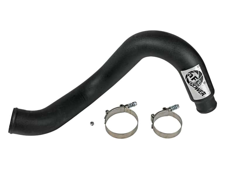aFe — aFe BladeRunner 3in Black Intercooler Cold Side Charge Pipe 01 GM Diesel Trucks 6.6L V8 (td)
Cold Charge Pipe - view 1