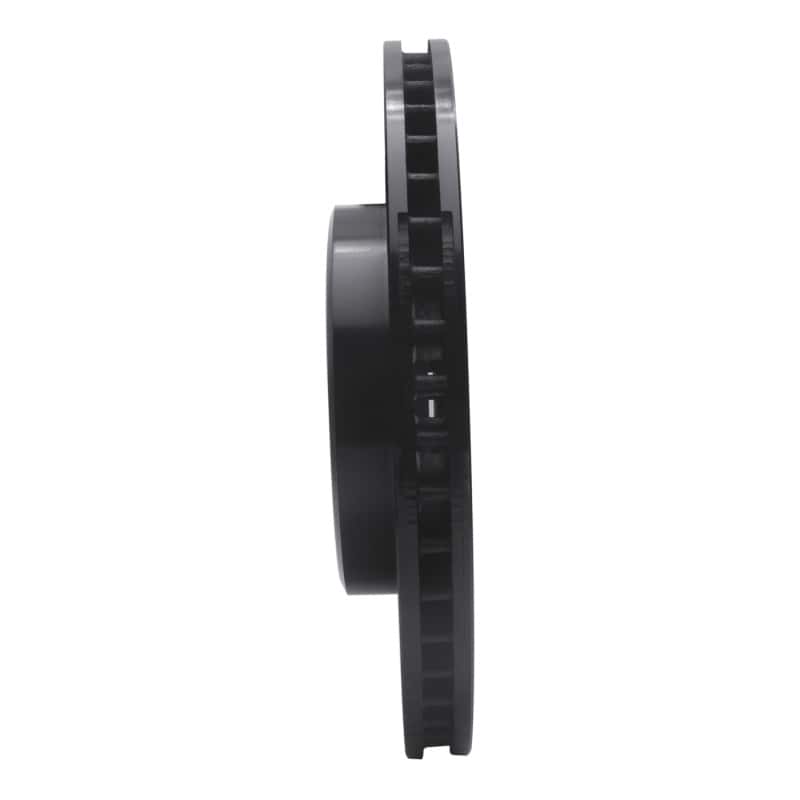 R1 Concepts — R1 05-23 Chrysler 300 Front Left Drilled & Slotted Black Brake Rotor
R1 Brake Rotor Drill - view 3