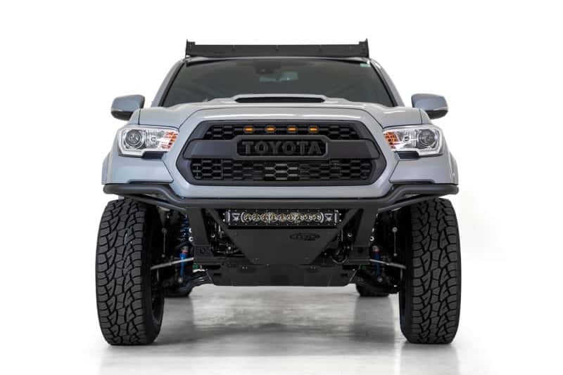 Addictive Desert Designs — Addictive Desert Designs 16-20 Toyota Tacoma PRO Bolt-On Front Bumper - Hammer Black
Bumper- Front
Bumpers - view 7