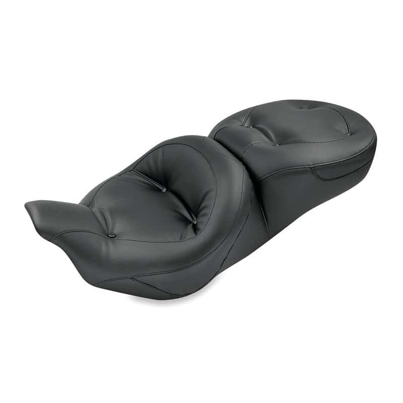 Mustang Motorcycle — Mustang 08-21 Harley Electra Glide,Rd Glide Rd King,Street Glide Std Touring 1PC Seat Regal - Black - view 1