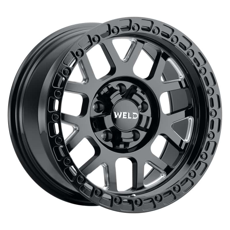 Weld — Weld Off-Road W105 17X9.0 Cinch 6X135 6X139.7 ET00 BS5.00 Gloss Black MIL 106.1 - view 3