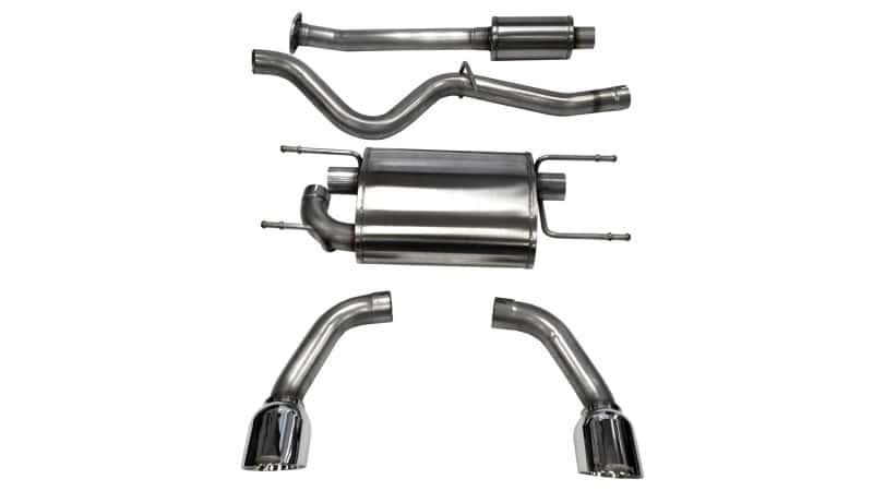 CORSA Performance — Corsa 2012-2025 Scion FRS / Subaru BRZ Polished Sport Cat-Back Exhaust
Exhaust - view 1