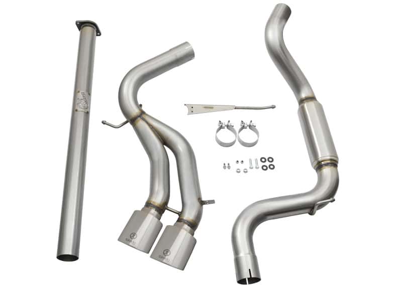 aFe — aFe POWER Takeda 3in 304 SS Cat-Back Exhaust w/ Polished Tips 13-17 Ford Focus ST L4-2.0L (t)
Cat-Back Exhaust - view 7