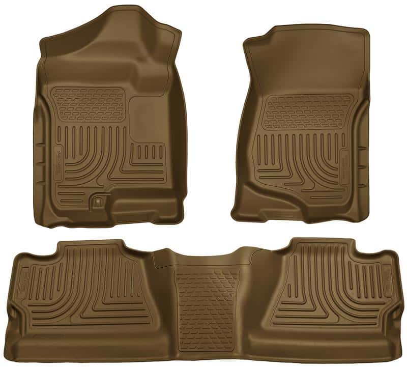 Husky Liners — Husky Liners 07-12 Chevy Silverado/GMC Sierra Crew Cab WeatherBeater Combo Tan Floor Liners
Floor Liners - view 2