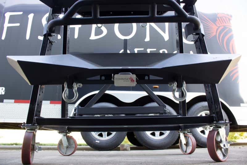 Fishbone Offroad — Fishbone Offroad Hitch Cover - 2In Hitch - Black Powdercoated Steel - view 6