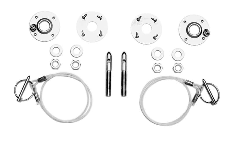 Ford Racing — Ford Racing Hood Latch & Pin Kit
Hood Latch Assembly - view 4