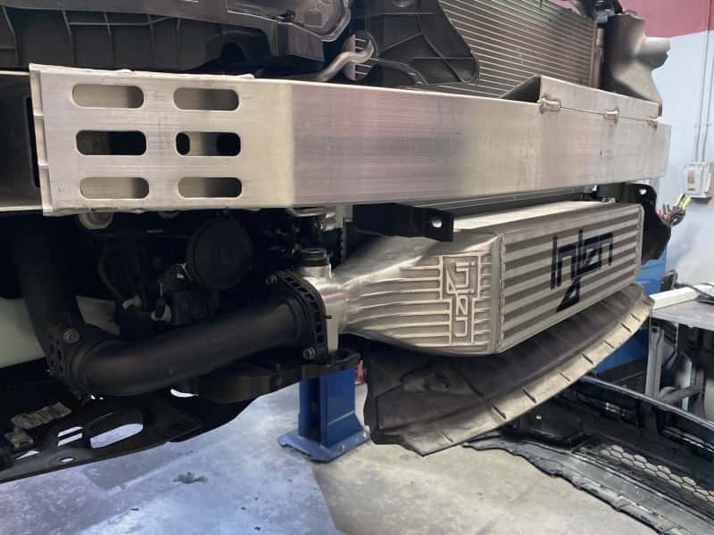 Injen — Injen 16-20 Honda Civic I4-1.5L Turbo 10th Gen. Bar and Plate FMIC (600 HP Max)
TChrgrIcoolerMount
Intercooler Kit - view 7