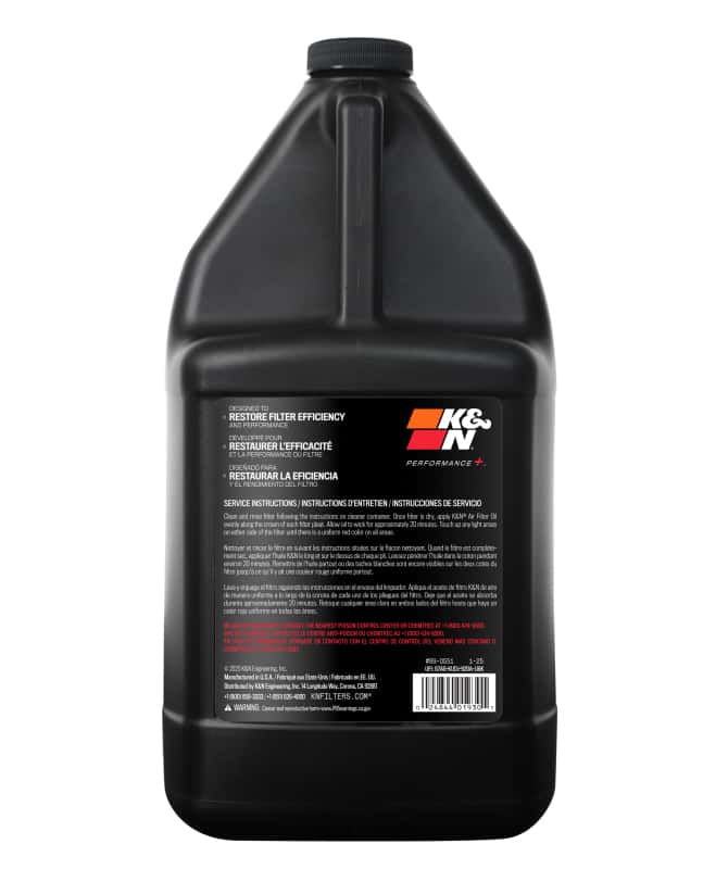 K&N Engineering — K&N 1 Gallon Air Filter Oil
Filter Oil - view 5