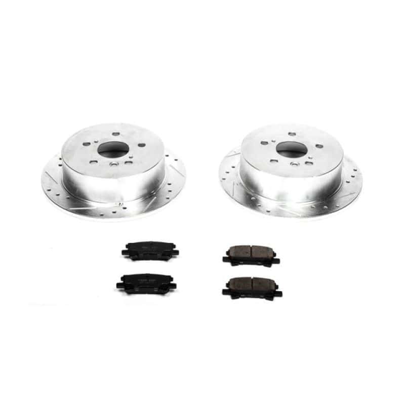 PowerStop — Power Stop 04-06 Lexus RX330 Rear Z23 Evolution Sport Brake Kit - view 1