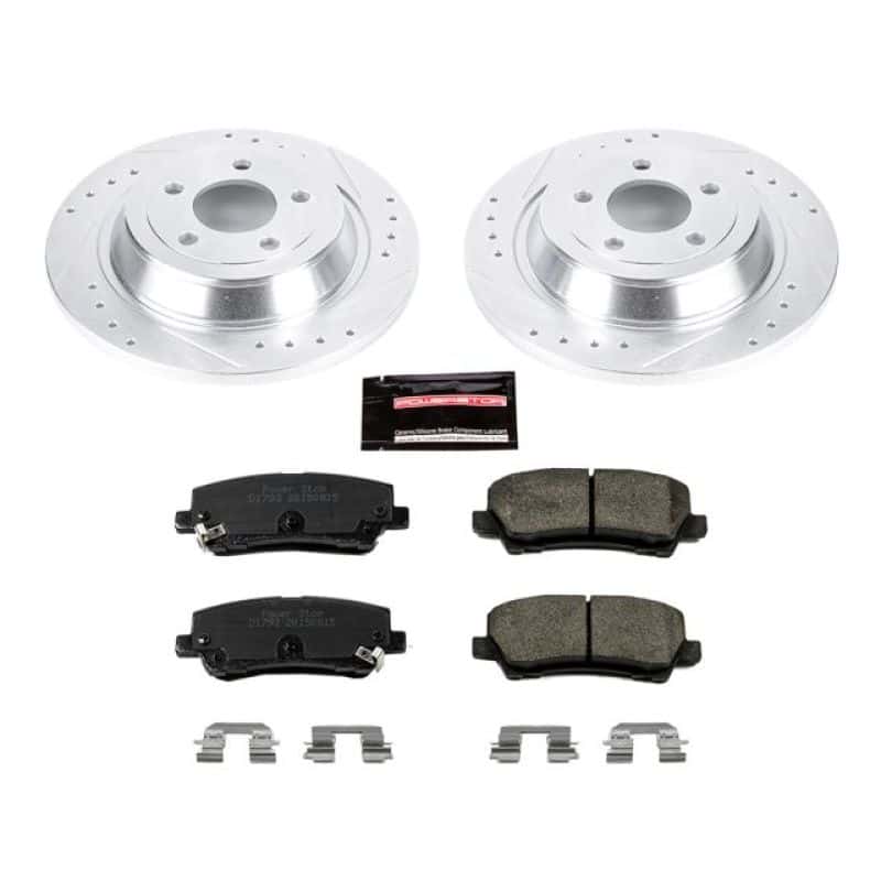 PowerStop — Power Stop 15-19 Ford Mustang Rear Z23 Evolution Sport Brake Kit - view 1