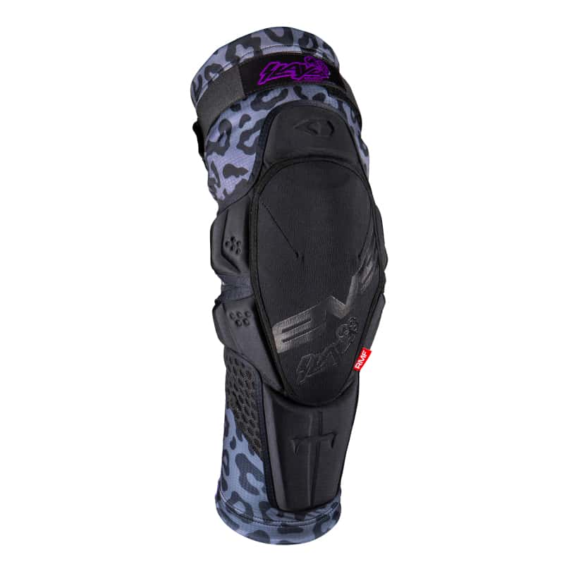 EVS — EVS Slayco96 Knee Guard Pair Ghost/Leopard - 2XL - view 2