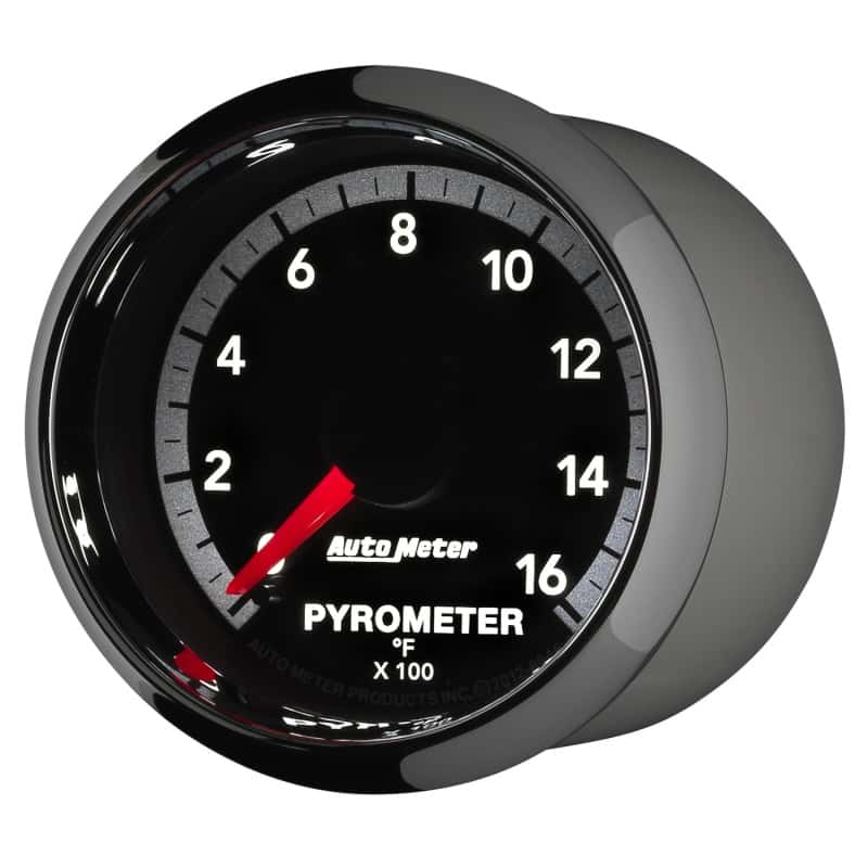 AutoMeter — Autometer Gen4 Dodge Factory Match 52.4mm Full Sweep Electronic 0-1600 Deg F EGT/Pyrometer Gauge
2-1/16" PYROMETER, 0 - view 8