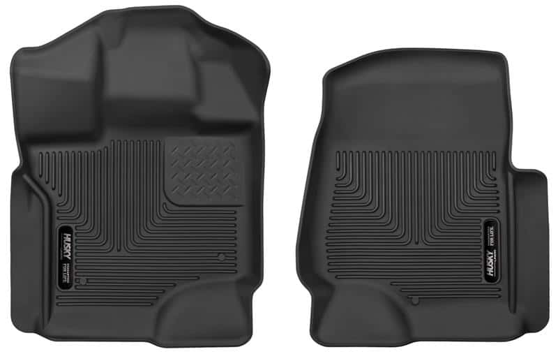 Husky Liners — Husky Liners 15-17 Ford F-250 Super Duty Crew Cab X-Act Contour Black Front Floor Liners
Floor Liners - view 2