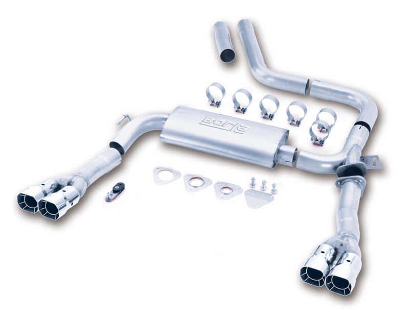 Borla — Borla 98-01 CAMARO/TRANS AM 5.7L V8 AT/MT Catback Exhaust Quad Tips
Cat-Back System
ExhstSysKt - view 3