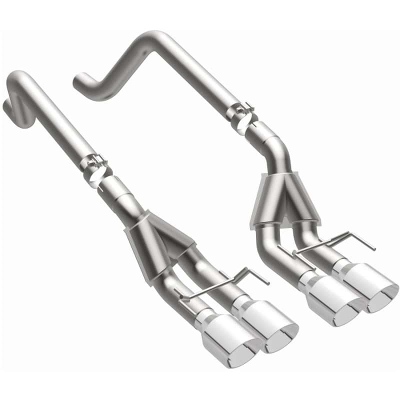 Magnaflow — Magnaflow 09-11 Chev Corvette V8 6.2L Comp Series Quad Center Rear Exit SS Cat-Back Perf Exhaust
Axle-Back - view 6