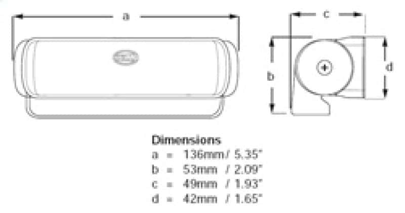Hella — Hella Seahawk White Housing Spread 2Lt
Universal Lighting W - view 9