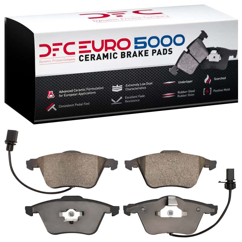 DFC — DFC 00-11 Audi A4 (Mexico) Front Euro 5000 Ceramic Brake Pads
DFC Brake Pad Set - view 1
