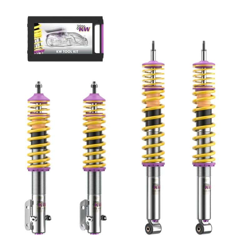 KW — KW Coilover Kit V3 VW Golf III / Jetta III (1HXO); all incl. Cabrio (-02); 2WD; all engines
Coilover Kit - view 2