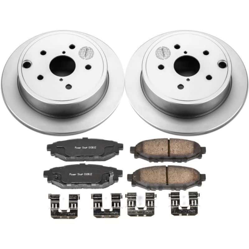 PowerStop — Power Stop 15-19 Subaru WRX Rear Z17 Evolution Geomet Coated Brake Kit - view 1