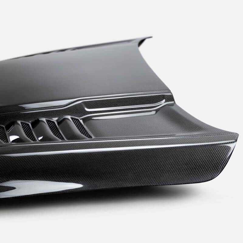 Anderson Composites — Anderson Composites 2021 Dodge RAM TRX Carbon Fiber Hood - OE Style - view 6