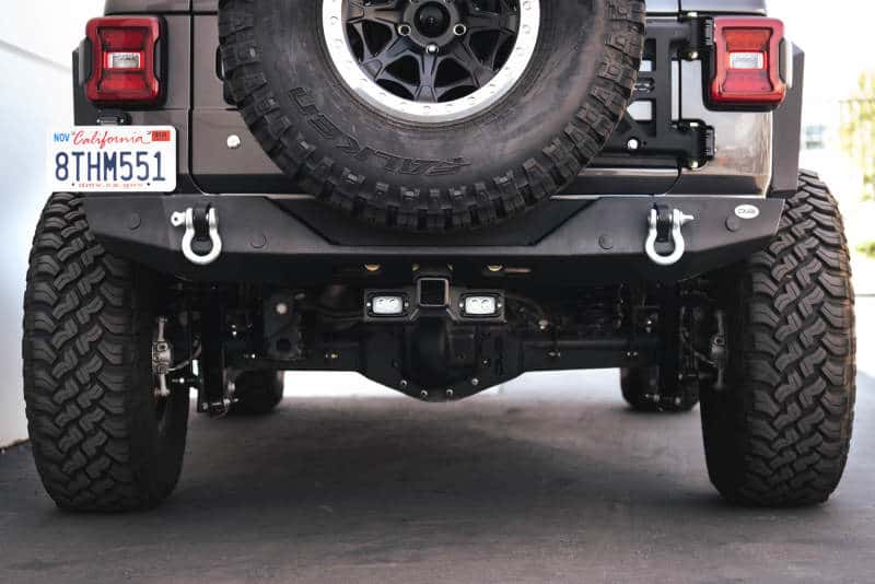 DV8 Offroad — DV8 Offroad 07-21 Jeep Wrangler (JK/JL) Bolt-On Hitch w/ Lights
BOLT ON HITCH+LIGHTS - view 40