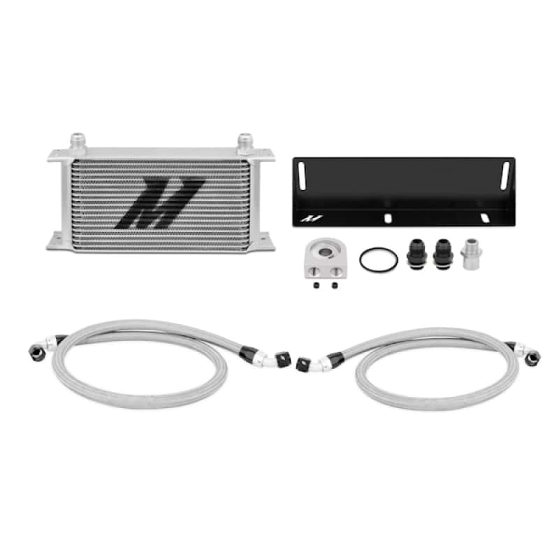 Mishimoto — Mishimoto 79-93 Ford Mustang 5.0L Oil Cooler Kit - Silver - view 2