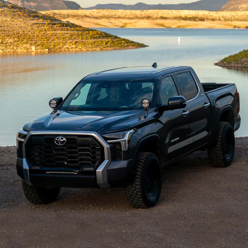Rigid Industries — Rigid Industries 2022+ Toyota Tundra 6in. 360-Series A-Pillar Lighting Kit
TUNDRA 6IN 360 APIL
2022+ TDRA APLR 6" - view 4