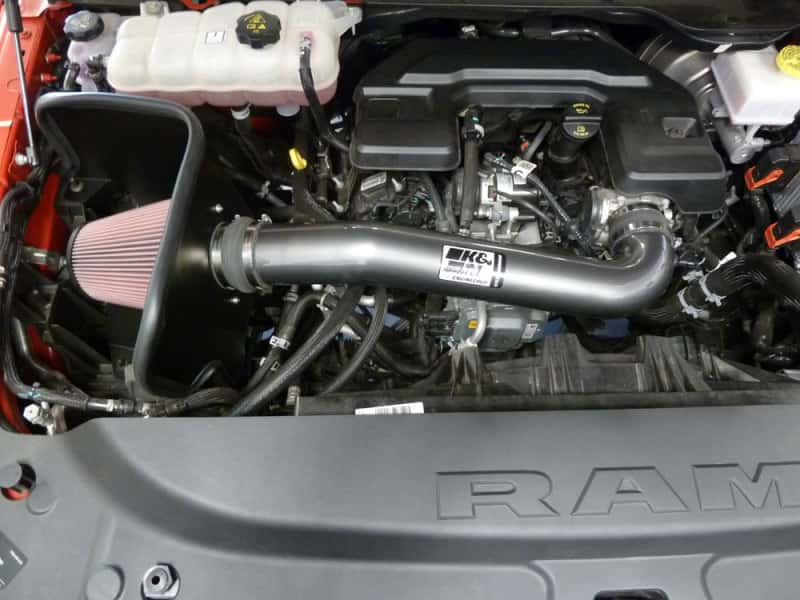K&N Engineering — K&N 19-21 Dodge Ram 1500 3.6L V6 F/I Performance Air Intake Kit
Air Intake System - view 4