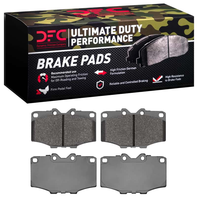 DFC — DFC 76-89 Toyota Land Cruiser Front Ultimate Duty Performance Brake Pads - view 4