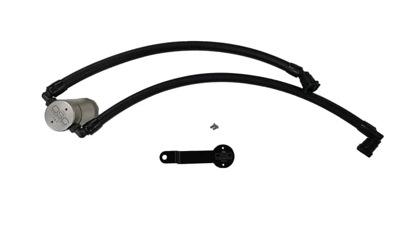 J&L — J&L 19-25 Ram 1500 3.6L Oil Separator 3.0 PCV Side -Clear Anodized
Oil Separator - view 1
