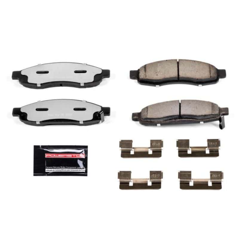 PowerStop — Power Stop 05-06 Infiniti QX56 Front Z36 Truck & Tow Brake Pads w/Hardware
Z36 Brake Pads - view 1