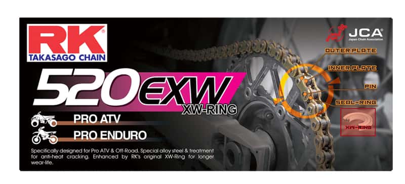 RK Chain — RK Chain 520-88 - Natural - view 2