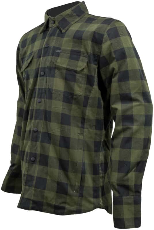 Speed and Strength — Speed and Strength True Grit Armored Motoshirt Olive/Black - Small - view 7