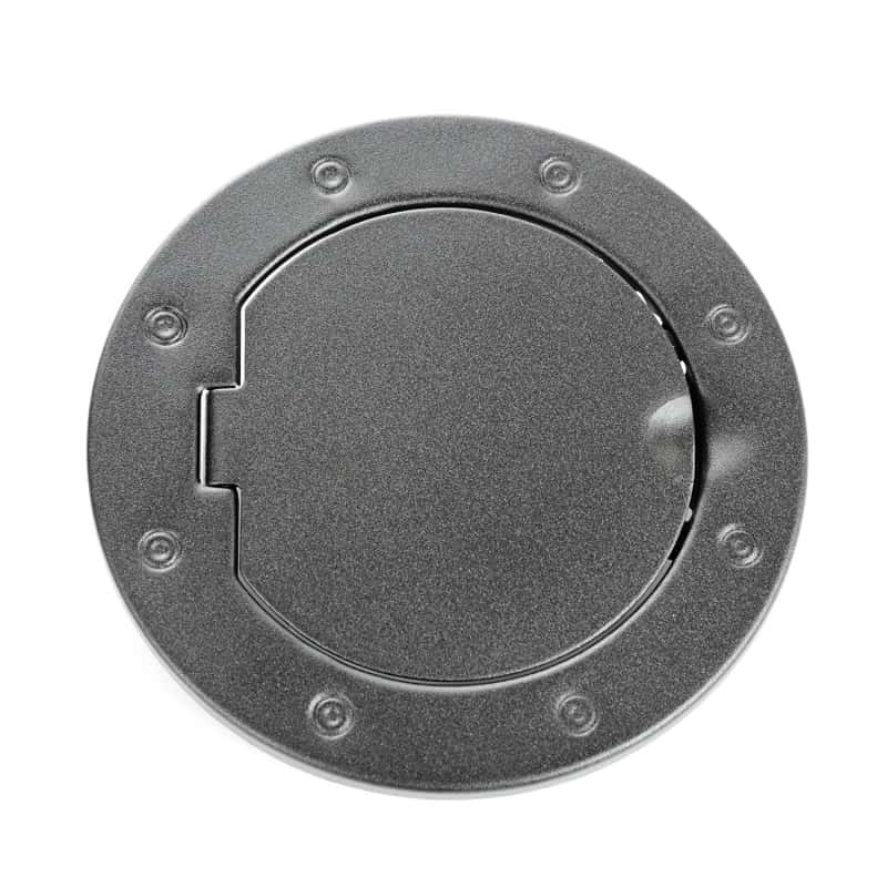 Rugged Ridge — Rugged Ridge 07-18 Jeep Wrangler JK Textured Black Non-Locking Gas Cap Door
FuelFillerDoorCvr
OFFROAD_EXTERIOR - view 1