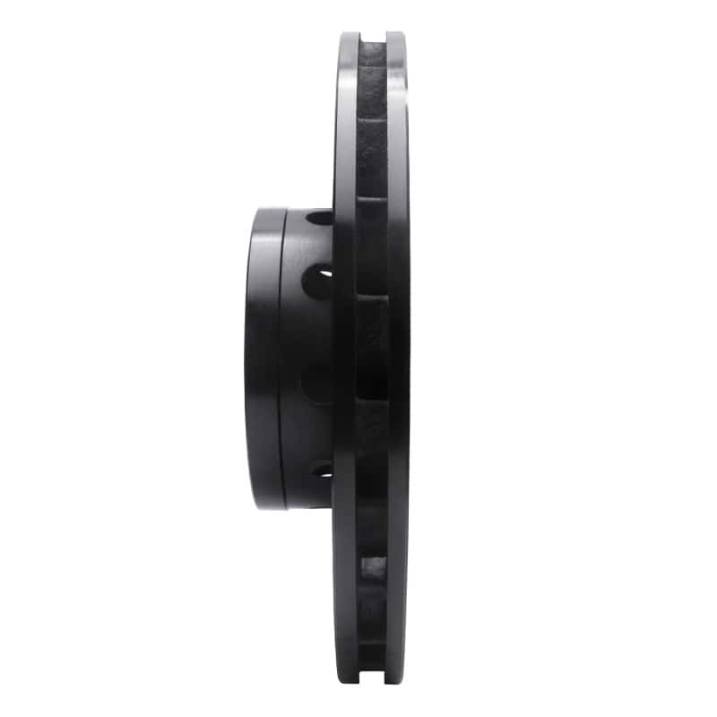 R1 Concepts — R1 00-03 BMW M5 Right Front Drilled & Slotted Black Brake Rotor
R1 Brake Rotor Drill - view 3
