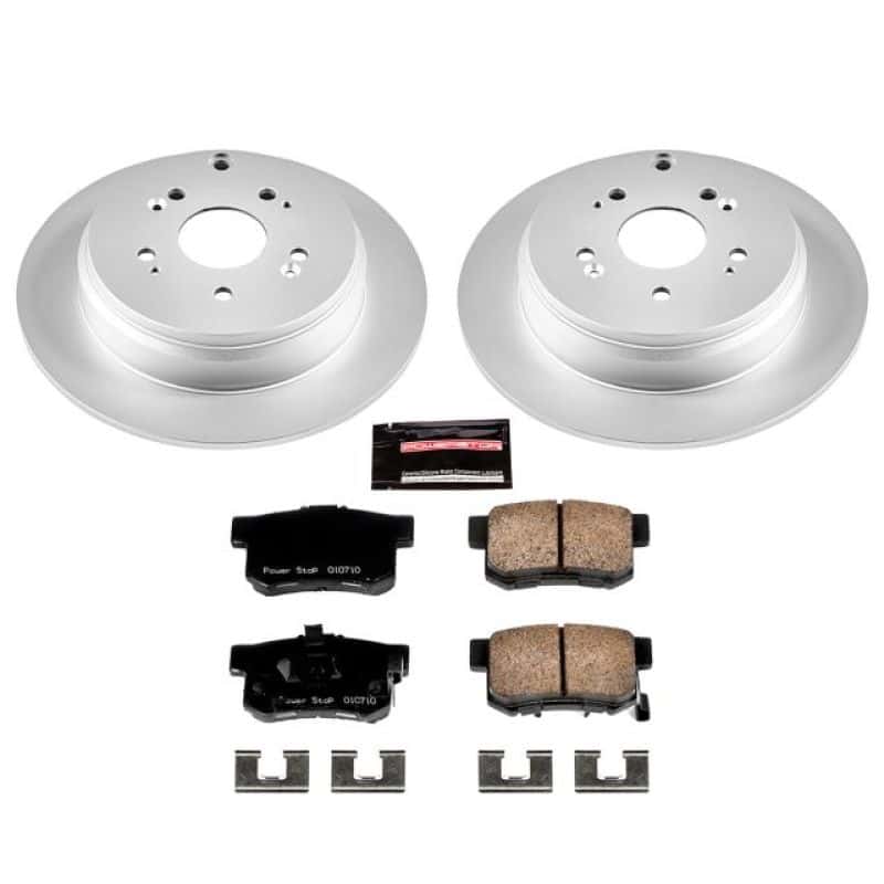 PowerStop — Power Stop 10-18 Acura RDX Rear Z17 Evolution Geomet Coated Brake Kit - view 1
