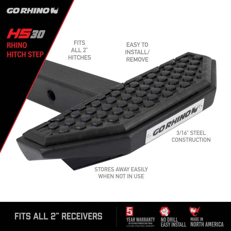 Go Rhino — Go Rhino HS-30 Rhino Hitch Step
HS-30 Hitch Step - view 6