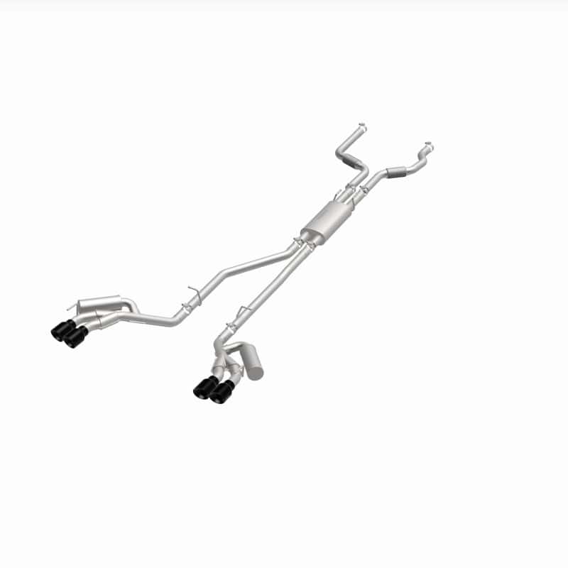 Magnaflow — MagnaFlow 20-21 Ford Explorer 3.0L V6 Dual Exit Quad Black Chrome Tip Street Series Cat-Back Exhaust - view 28