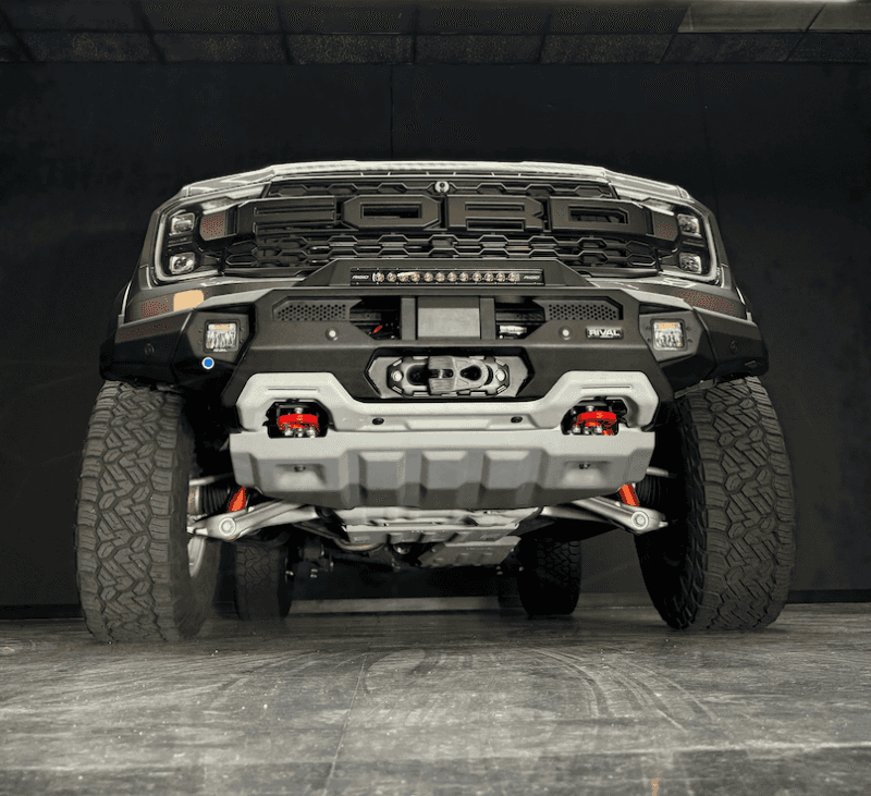 Rival 4x4 — Rival 2024-2026 Ford Ranger Raptor  Front Aluminum Bumper
Front Bumper - view 7