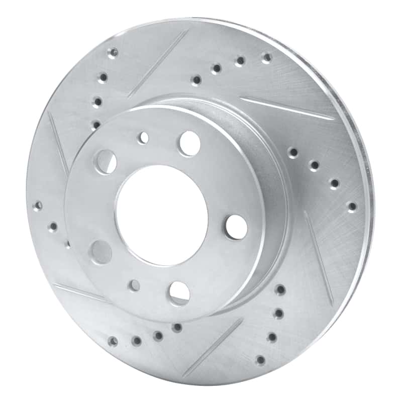 R1 Concepts — R1 1976-1993 Volvo 265 Front Left Drilled & Slotted Silver Brake Rotor
R1 Brake Rotor Drill - view 2