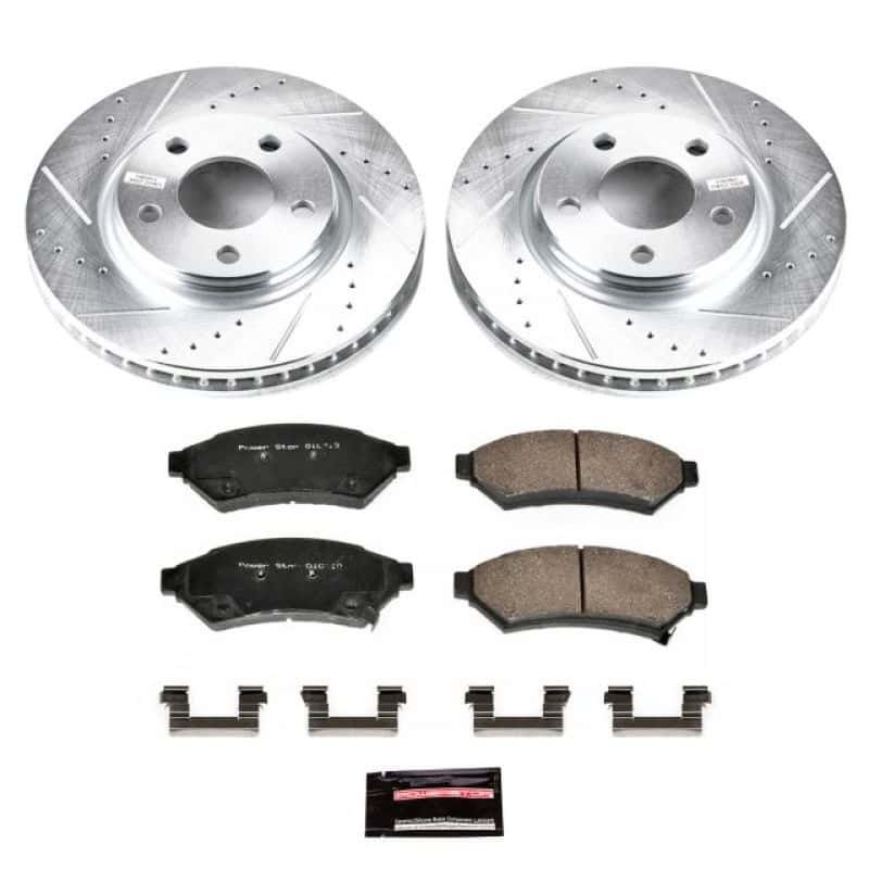 PowerStop — Power Stop 05-09 Buick Allure Front Z23 Evolution Sport Brake Kit - view 1