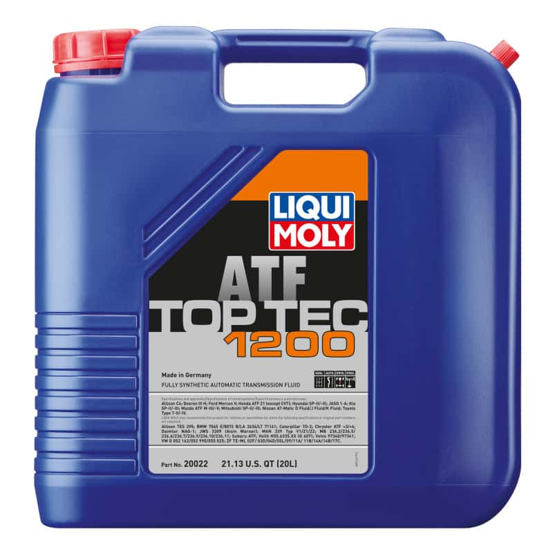 LIQUI MOLY — LIQUI MOLY 20L Top Tec ATF 1200
Auto Trans Fluid - view 1