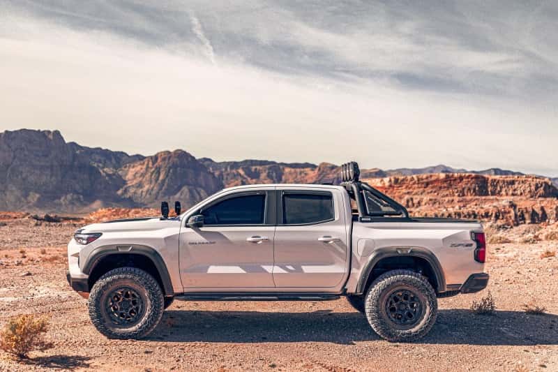 AVS — AVS 2023 Chevrolet Colorado In-Channel Ventvisor Low Profile Deflectors 4pc - Smoke
IN-CHANNEL VENTVISOR
Side Window Vent - view 4