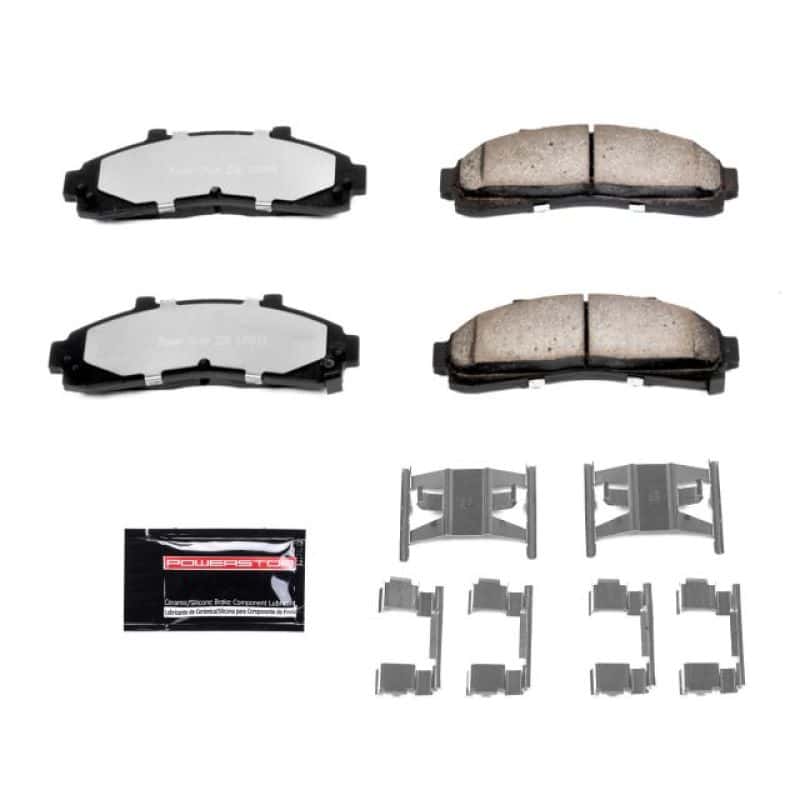 PowerStop — Power Stop 95-01 Ford Explorer Front Z36 Truck & Tow Brake Pads w/Hardware
Z36 Brake Pads - view 1
