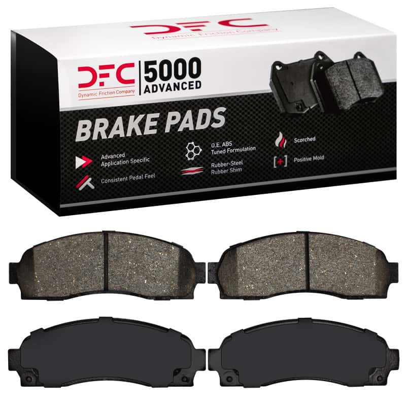 DFC — DFC 02-12 Chevrolet Equinox Front 5000 Advanced Ceramic Brake Pads
DFC Brake Pad Set - view 1